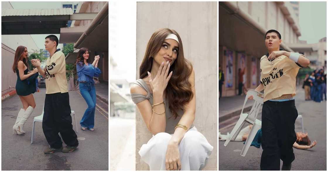 Viral 'chair mishap' ni Paul Salas, ni-re-enact nina Max Collins at Bela Padilla kasama ang aktor Viral 'chair mishap' ni Paul Salas, ni-re-enact nina Max Collins at Bela Padilla kasama ang aktor