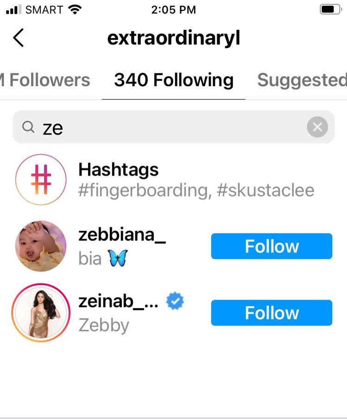 Skusta Clee, nanatiling naka-follow kay Zeinab Harake sa gitna ng pag-unfollow ng huli