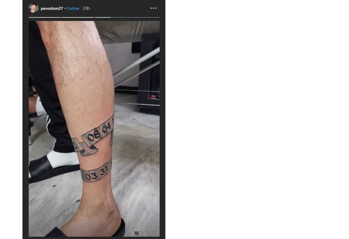 Netizens react after noticing that Vice Ganda’s birth date is tattooed on Ion Perez’ leg Netizens react after noticing that Vice Ganda’s birth date is tattooed on Ion Perez’ leg