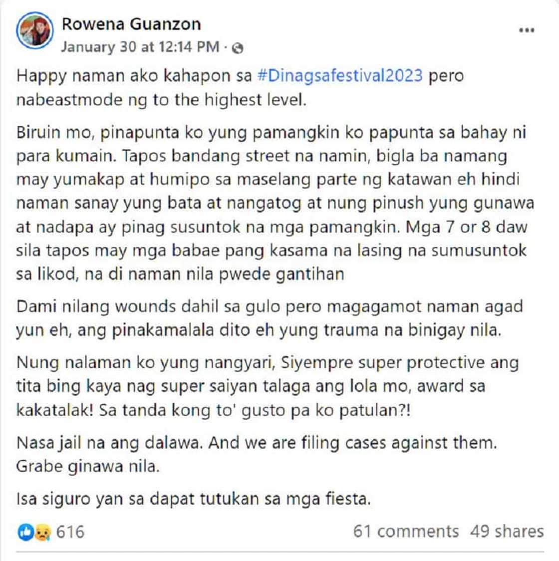 Rowena Guanzon, ipinaliwanag bakit nag-beastmode siya sa viral video: “Nag Super Saiyan talaga ang lola mo” Rowena Guanzon, ipinaliwanag bakit nag-beastmode siya sa viral video: “Nag Super Saiyan talaga ang lola mo”