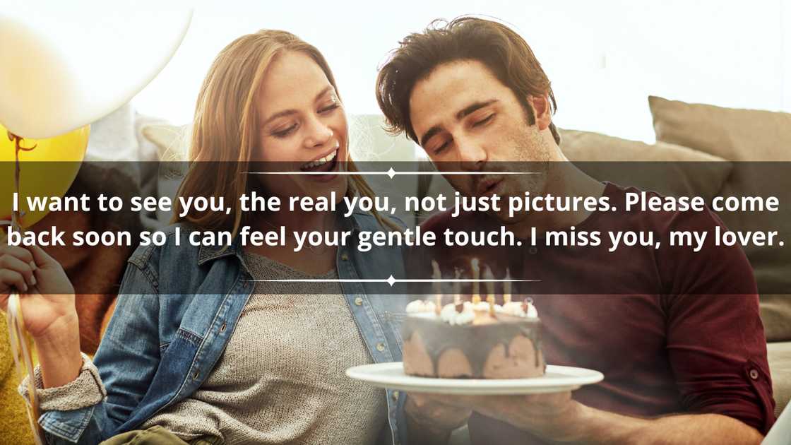 Shot of a young couple having cake while celebrating a birthday at home Shot of a young couple having cake while celebrating a birthday at home