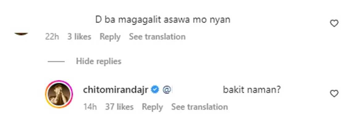 Chito Miranda/@chitomirandajr Chito Miranda/@chitomirandajr