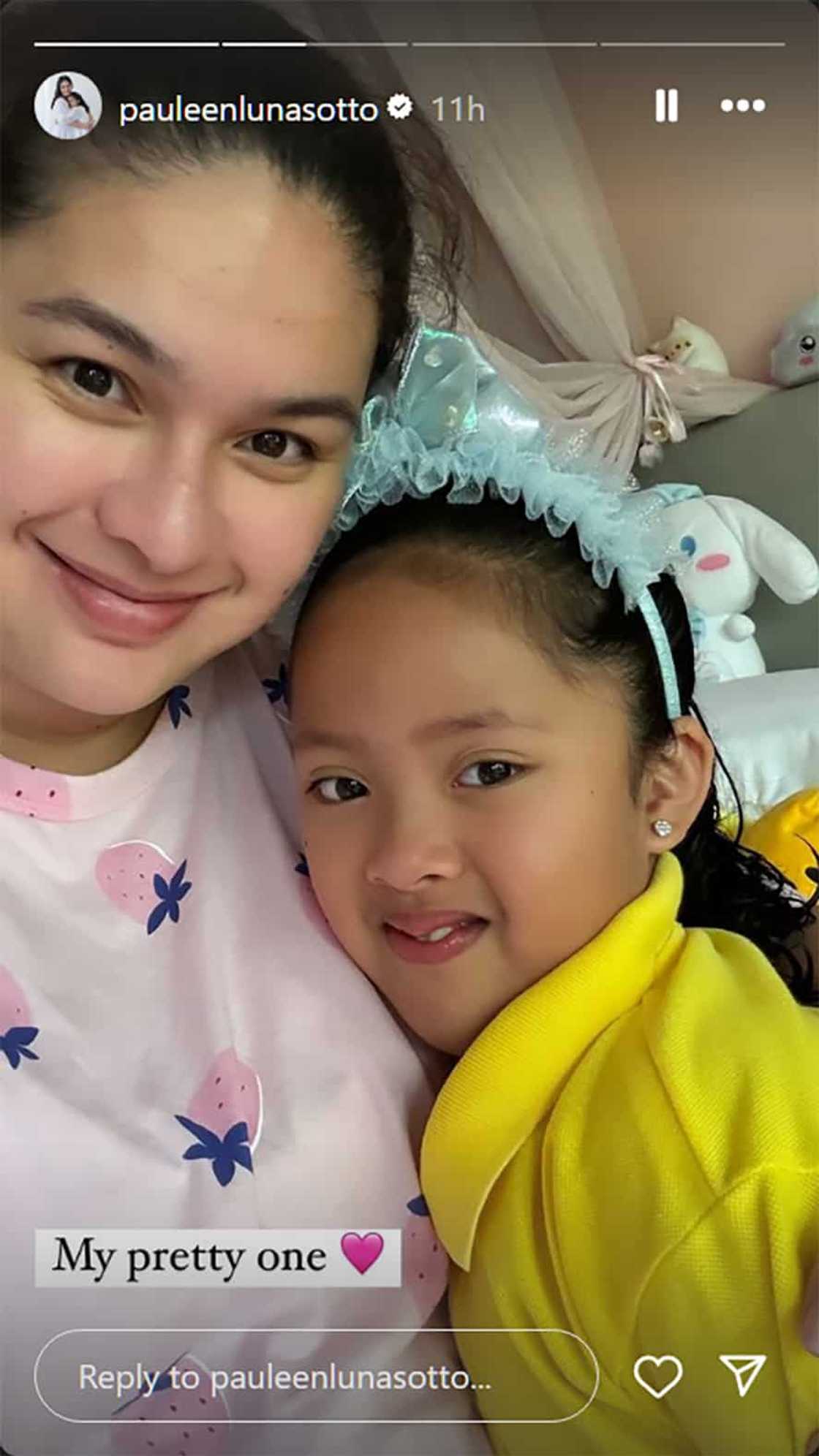 Pauleen Luna posts heartwarming pic with Tali: “My pretty one” Pauleen Luna posts heartwarming pic with Tali: “My pretty one”
