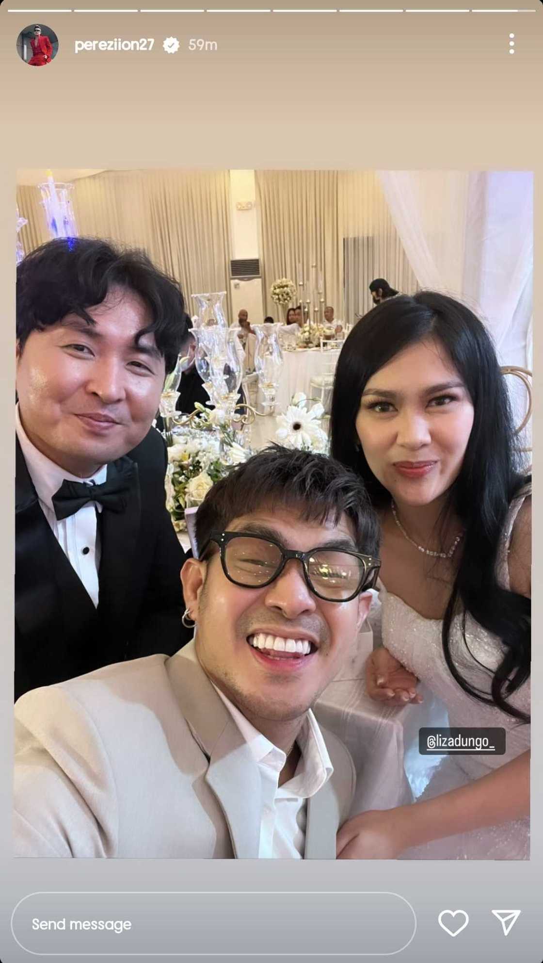 Vice Ganda at Ryan Bang, dumalo at nakisaya sa kasal ng kapatid ni Ion Perez Vice Ganda at Ryan Bang, dumalo at nakisaya sa kasal ng kapatid ni Ion Perez