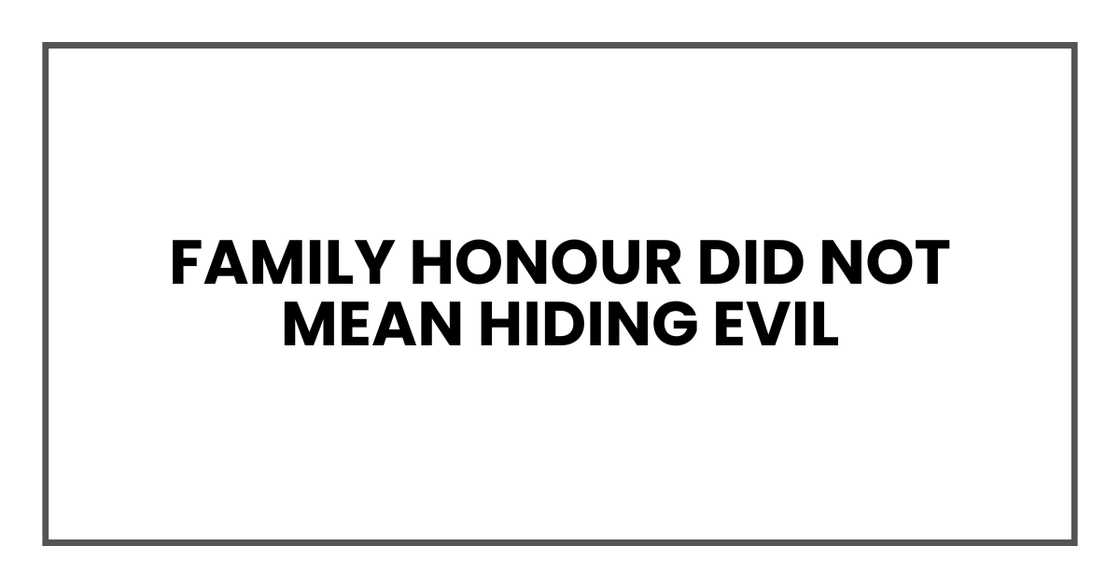 Family boundary Family boundary