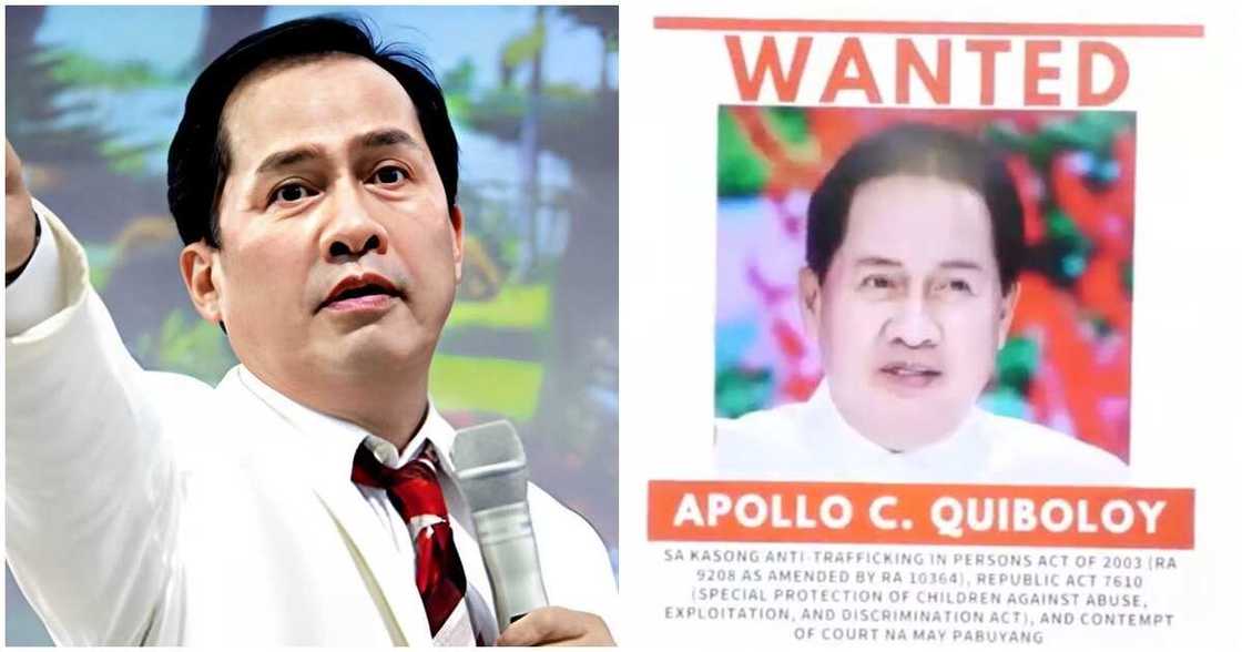 Sobrang laking pabuya sa makapagtuturo sa lokasyon ni Pastor Quiboloy, inilahad na