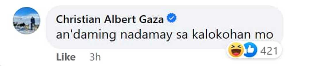 Xian Gaza, binati ang lahat ng magandang umaga maliban sa mga Jason at Marvin ang pangalan Xian Gaza, binati ang lahat ng magandang umaga maliban sa mga Jason at Marvin ang pangalan