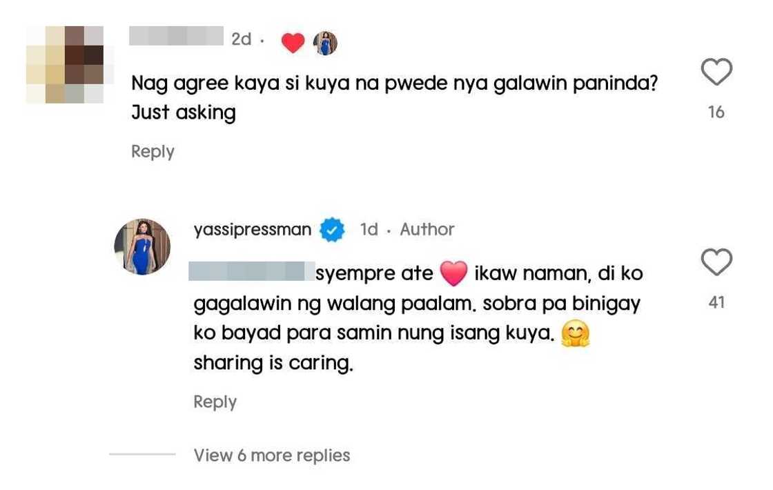 Yassi Pressman, sinagot ang nakapuna sa paggalaw niya ng paninda ng isang lalaki