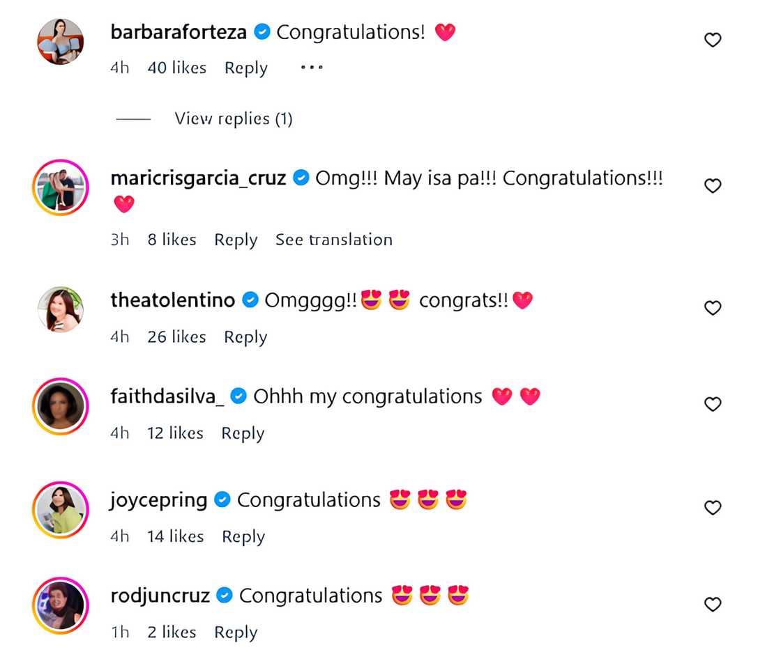 Joyce Ching, masayang inanunsyo ang ikalawang pagbubuntis niya; celebrities, nag-react Joyce Ching, masayang inanunsyo ang ikalawang pagbubuntis niya; celebrities, nag-react