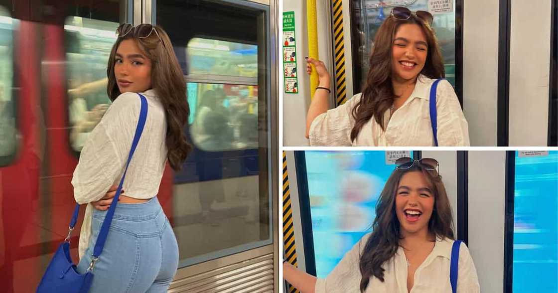 Andrea Brillantes, "subway pics" niya na kuha sa Hong Kong, umani ng positibong comments Andrea Brillantes, "subway pics" niya na kuha sa Hong Kong, umani ng positibong comments