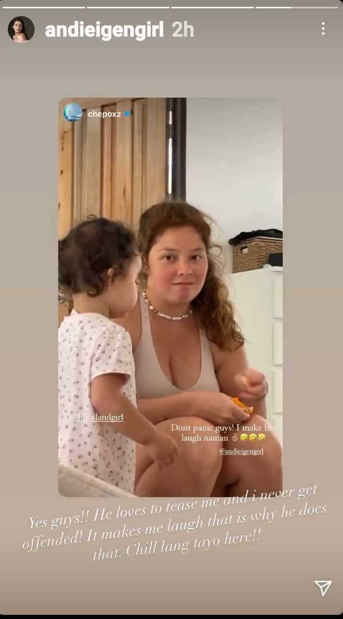 Philmar Alipayo, inasar si Andi Eigenmann na American Bully dog sa isang viral video Philmar Alipayo, inasar si Andi Eigenmann na American Bully dog sa isang viral video