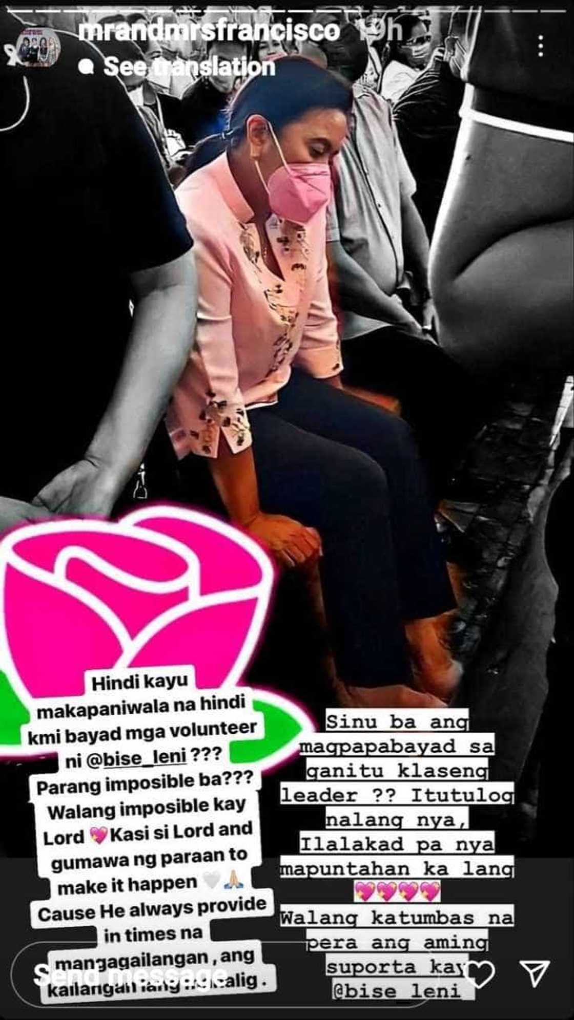 Melai Cantiveros, wala raw katumbas na pera ang pagsuporta kay VP Leni Robredo Melai Cantiveros, wala raw katumbas na pera ang pagsuporta kay VP Leni Robredo