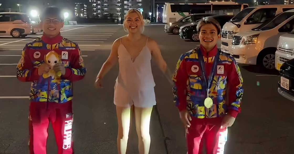 Carlos Yulo, viral ang dance vid kasama GF at kapatid matapos makasungkit ng ginto sa Asian Games