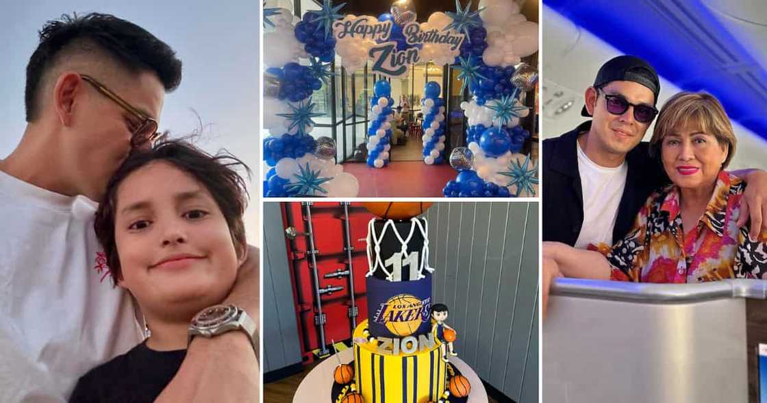 Birthday celebration ni Zion sa bahay ni Richard Gutierrez, ipinasilip ni Annabelle Rama