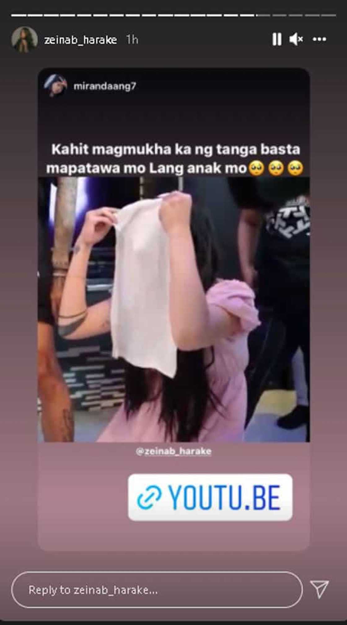 Zeinab Harake, nawindang sa mga pinaggagagawa niya mapatawa lang si Baby Bia sa shoot