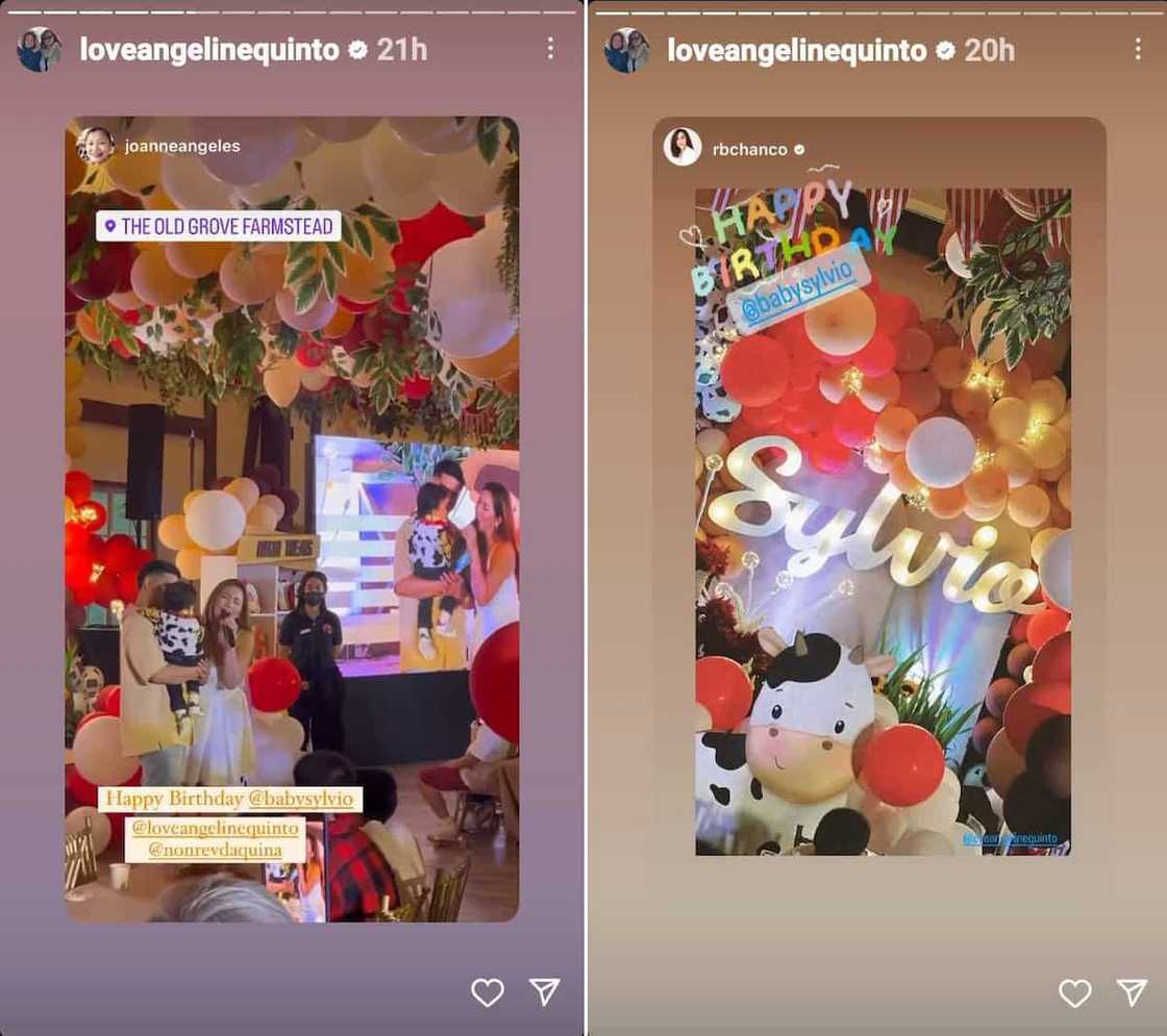 Angeline Quinto, ipinasilip ang fun birthday party ng anak na si Sylvio Angeline Quinto, ipinasilip ang fun birthday party ng anak na si Sylvio