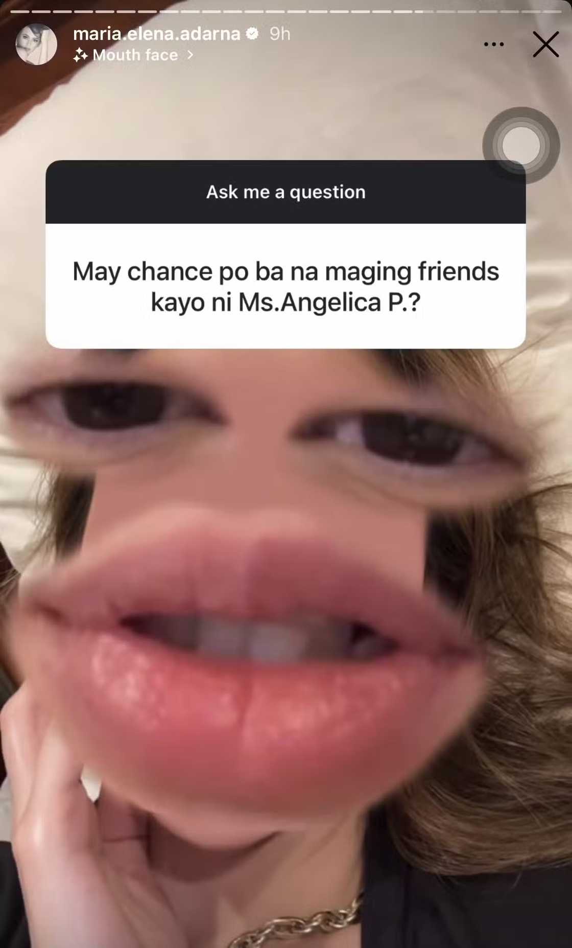 Ellen Adarna, ibinunyag na kasama na si Angelica Panganiban sa "exes group chat"