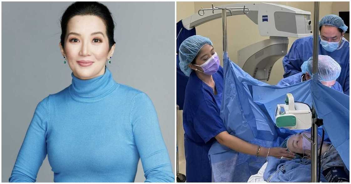 Kris Aquino, sumailalim ng 'invasive surgery' kamakailan lang Kris Aquino, sumailalim ng 'invasive surgery' kamakailan lang