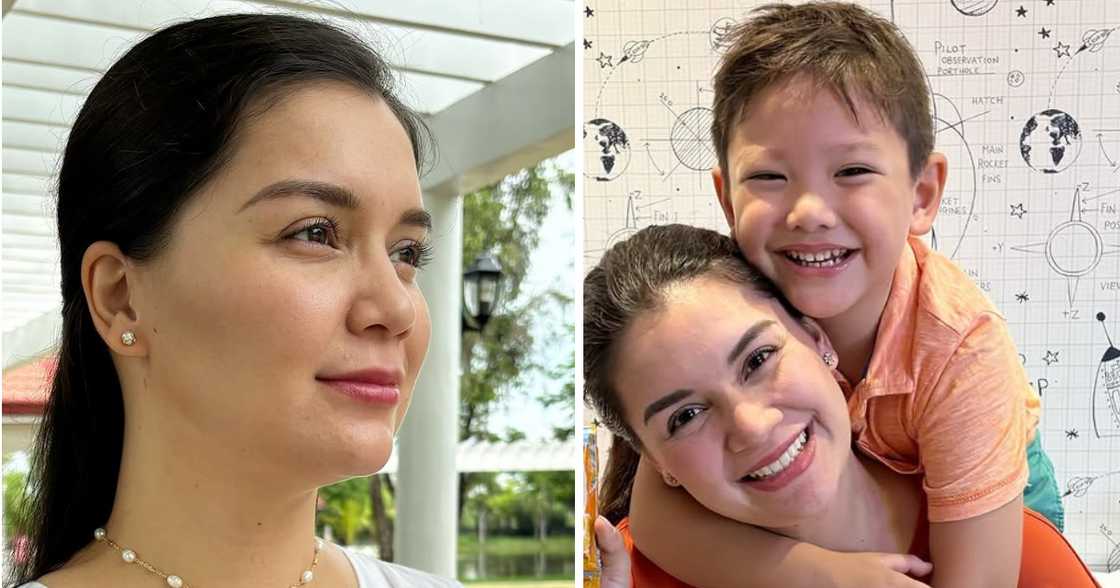 Nadine Samonte, nawindang sa sinabi sa kanya ng anak na si Titus (@nadinesamonte)