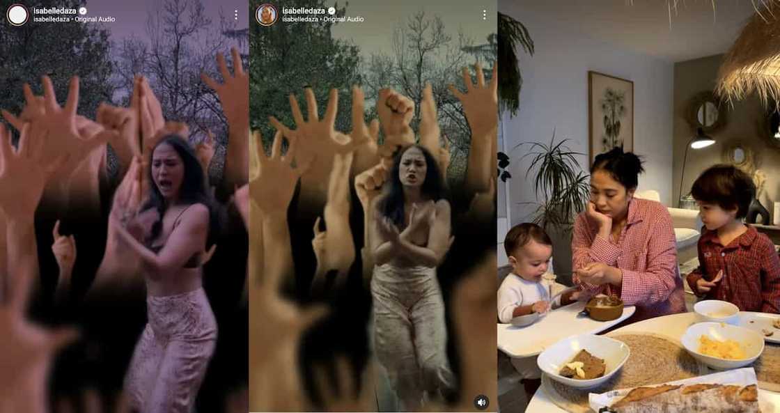 Ellen Adarna reacts to Isabelle Daza's hilarious '2012 vs. 2022' dance video