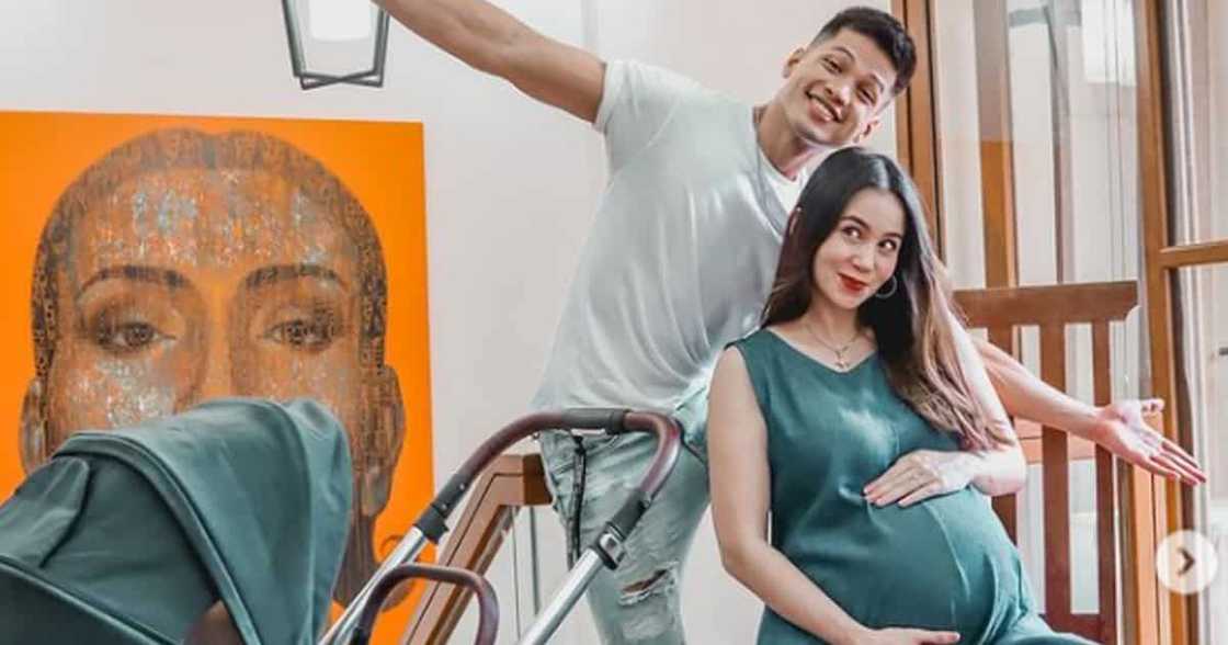 Sophie Albert and actor Vin Abrenica welcomed their baby girl today Sophie Albert and actor Vin Abrenica welcomed their baby girl today