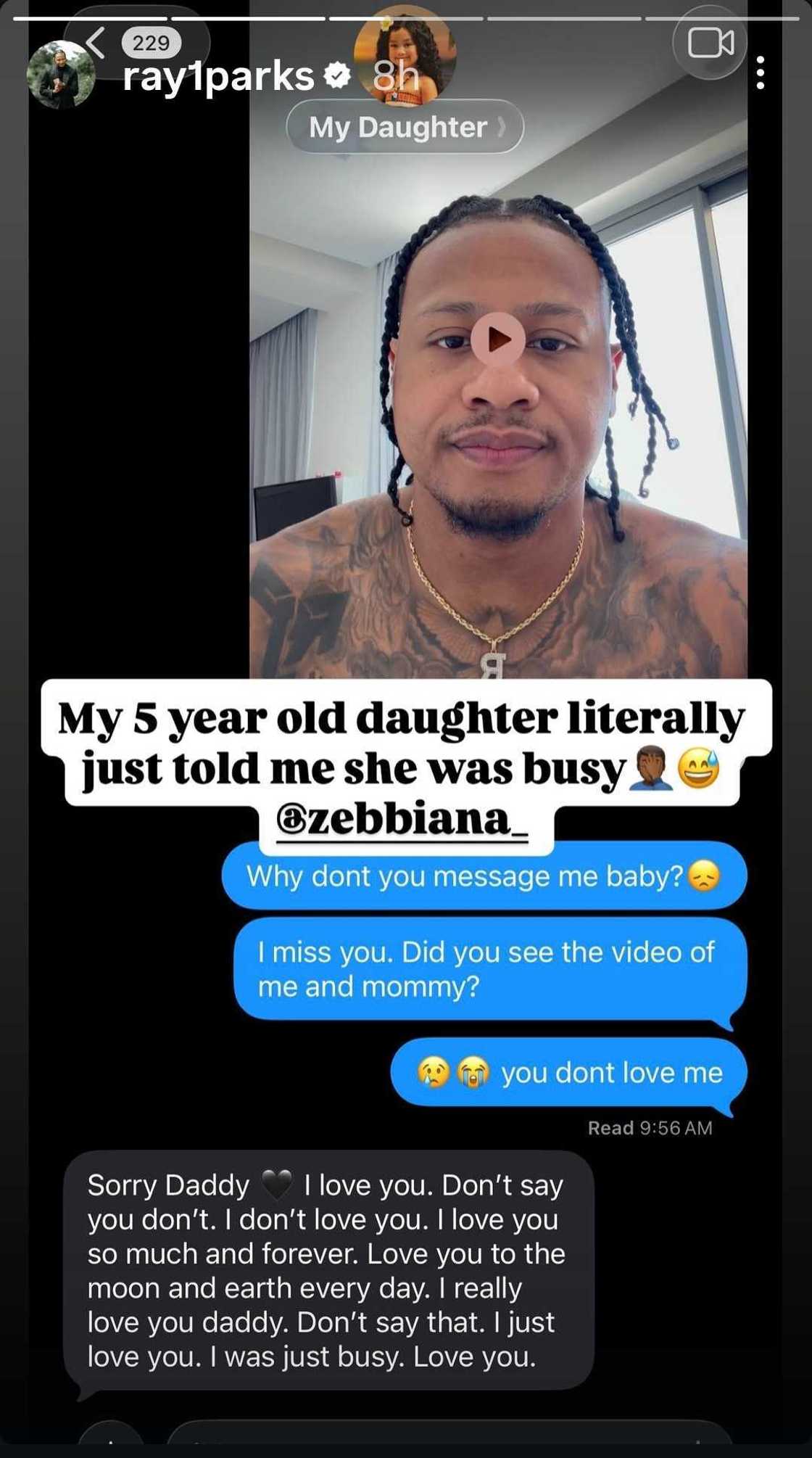 Ray Parks, kinagiliwan ang paliwanag ni Bia kung bakit hindi siya nakapag-reply