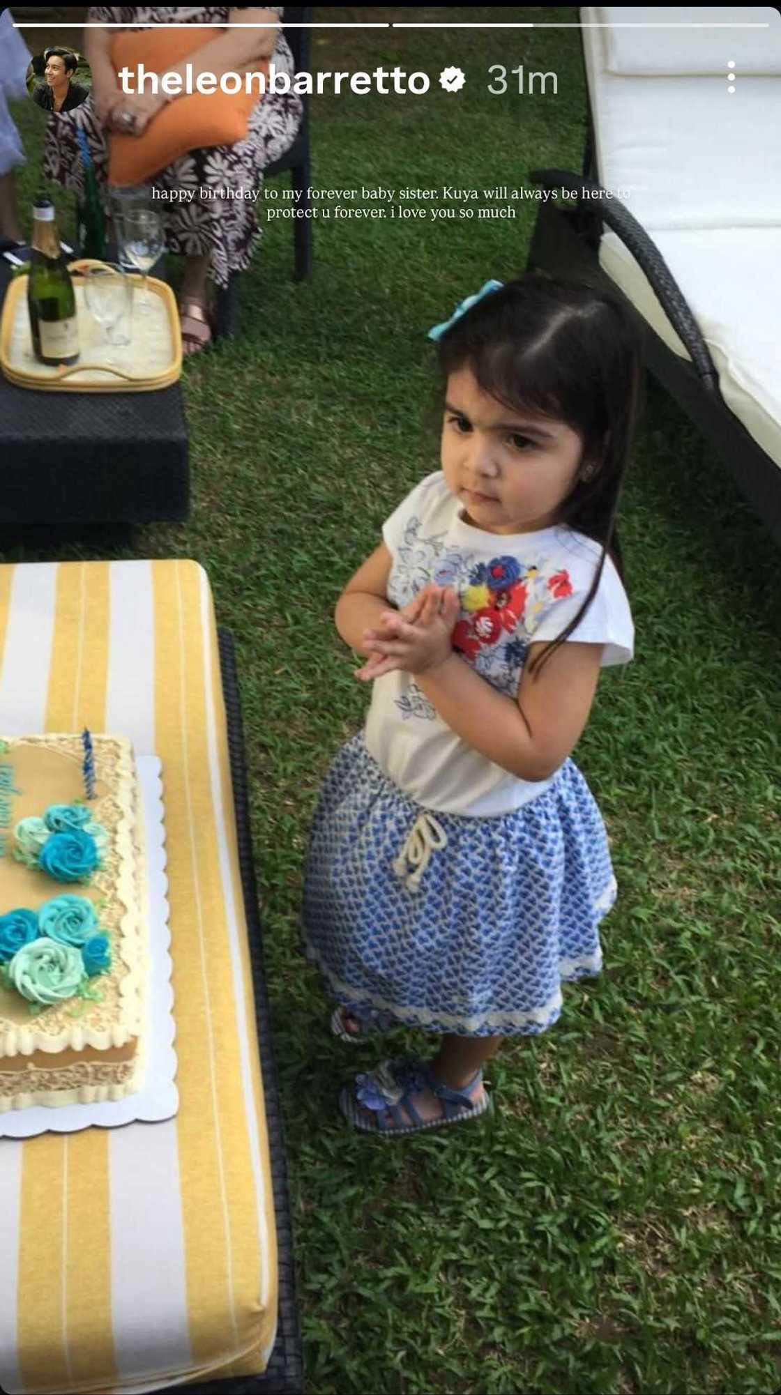 Leon Barretto, may espesyal na pagbati sa kapatid na si Erich Leon Barretto, may espesyal na pagbati sa kapatid na si Erich