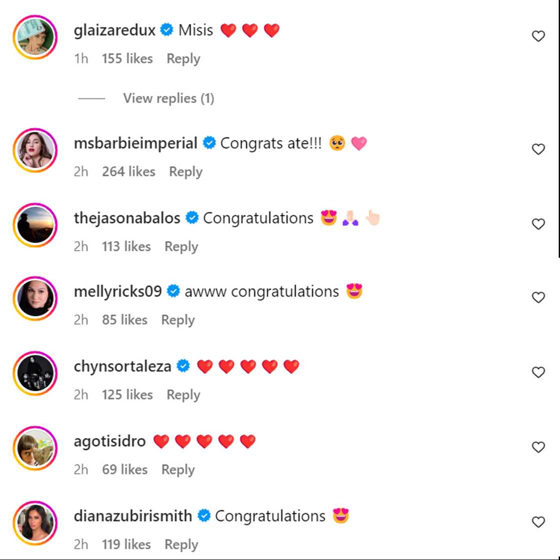Celebrities react to Angelica Panganiban, Gregg Homan’s wedding: “Congratulations” Celebrities react to Angelica Panganiban, Gregg Homan’s wedding: “Congratulations”