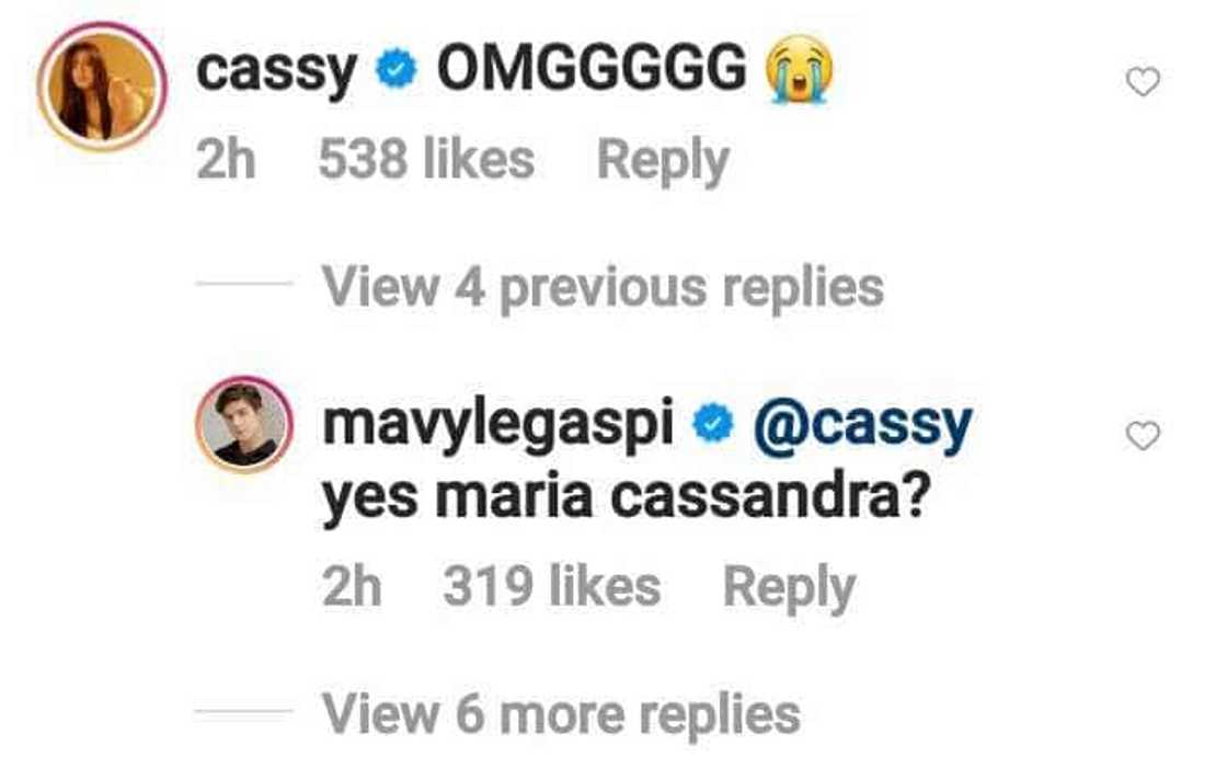 Cassy Legaspi, napa-“OMG” sa sweet photos nina Mavy Legaspi at Kyline Alcantara