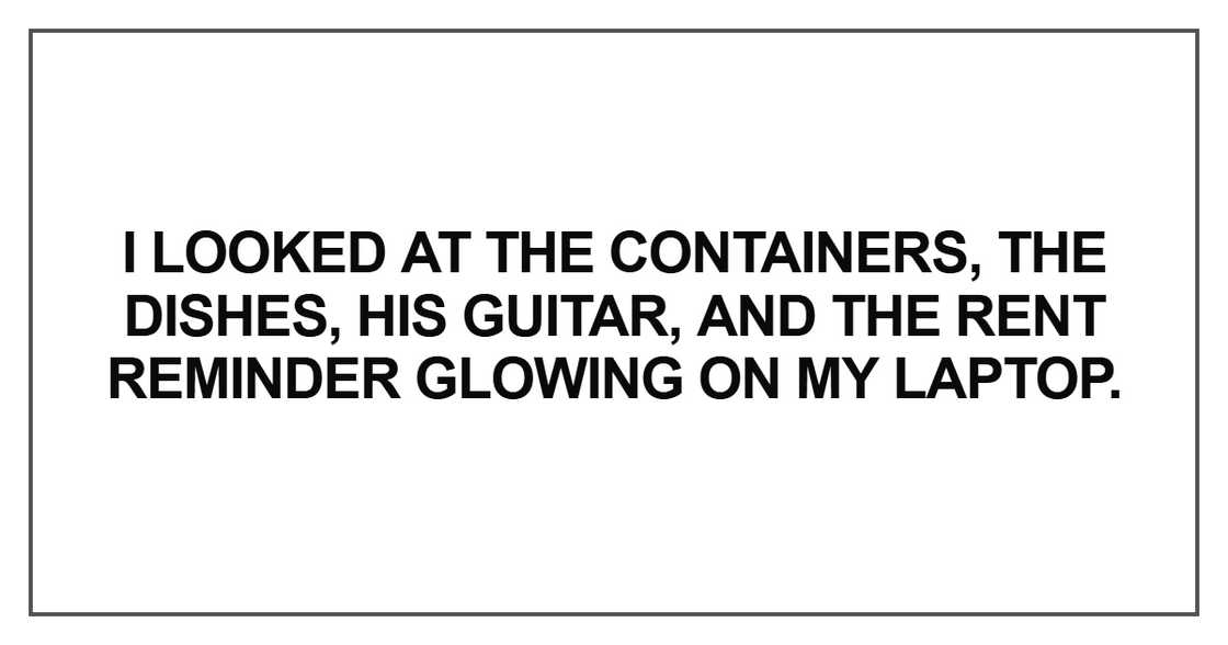 I looked at the containers I looked at the containers