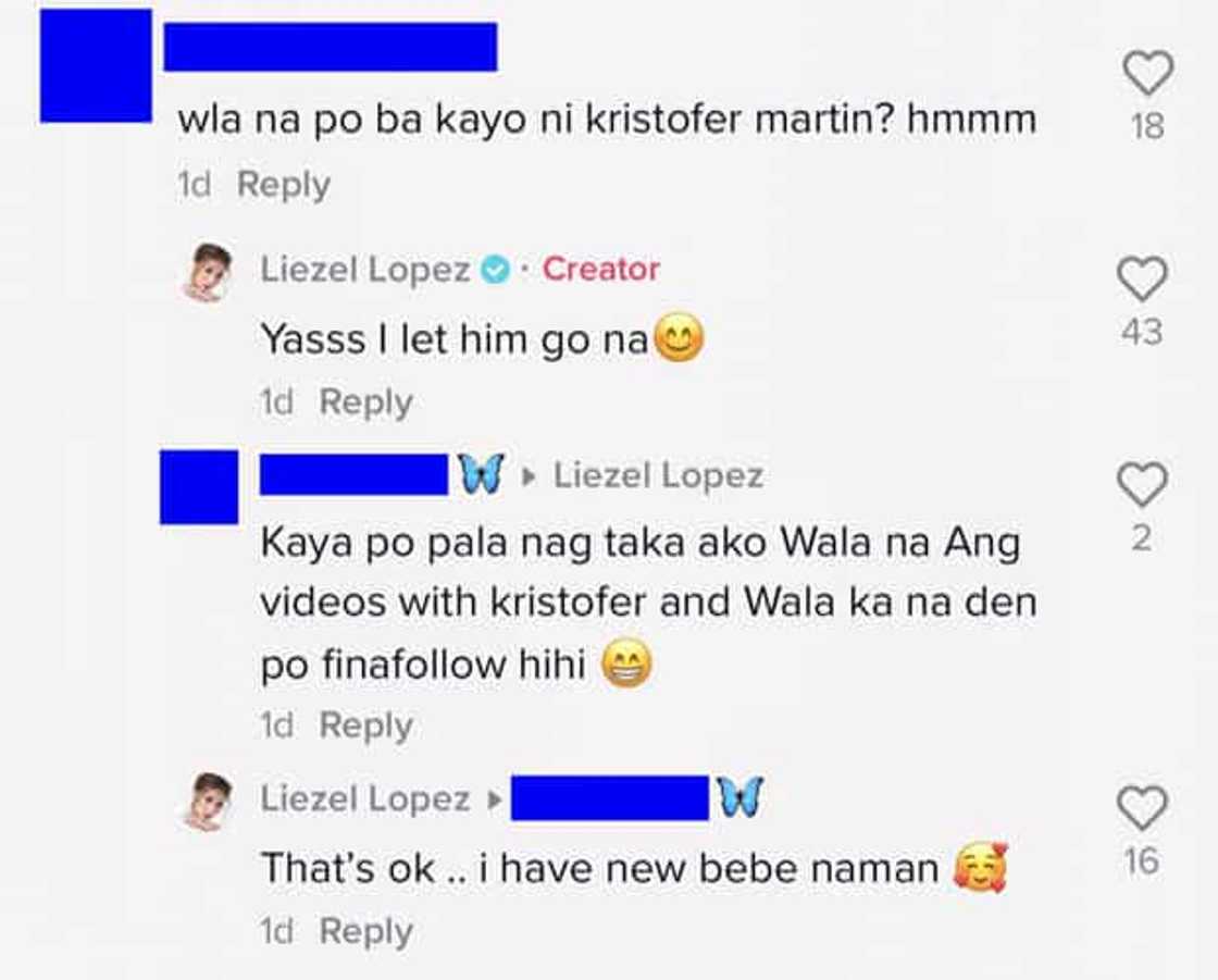 Liezel Lopez, kinumpirmang hiwalay na kay Kristoffer Martin; tinawag na "ëasy target" si AC Banzon Liezel Lopez, kinumpirmang hiwalay na kay Kristoffer Martin; tinawag na "ëasy target" si AC Banzon