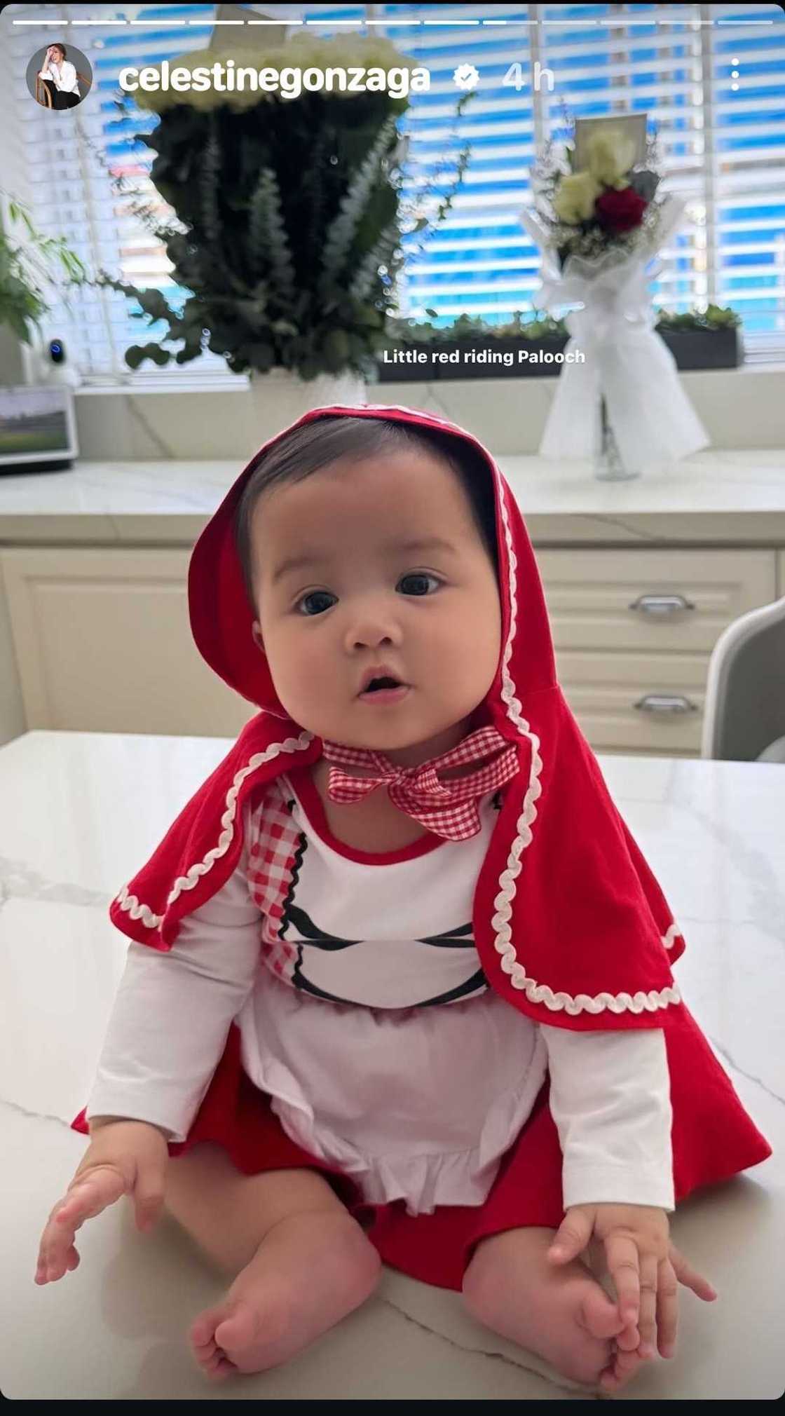 Toni Gonzaga shares cute snap of daughter Polly dressed as Little Red Riding Hood Toni Gonzaga shares cute snap of daughter Polly dressed as Little Red Riding Hood