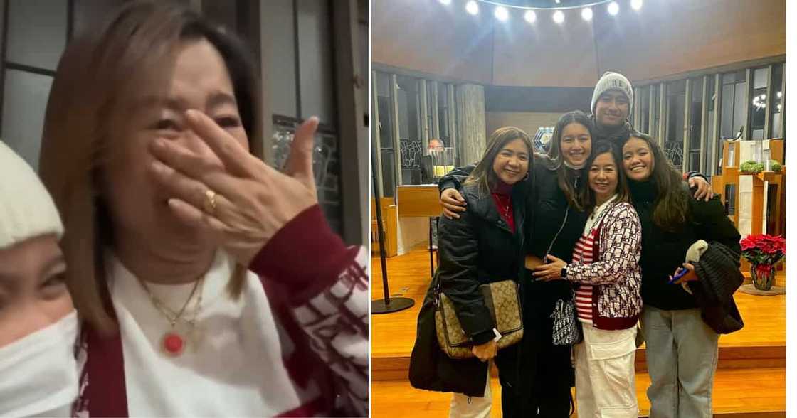 Kaori Oinuma, sinama ang mga kapatid para sorpresahin ang kanilang nanay sa Japan