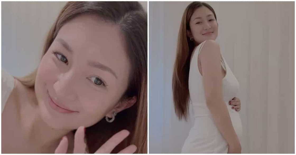 Sheena Halili flexes her baby bump in cute, viral video Sheena Halili flexes her baby bump in cute, viral video