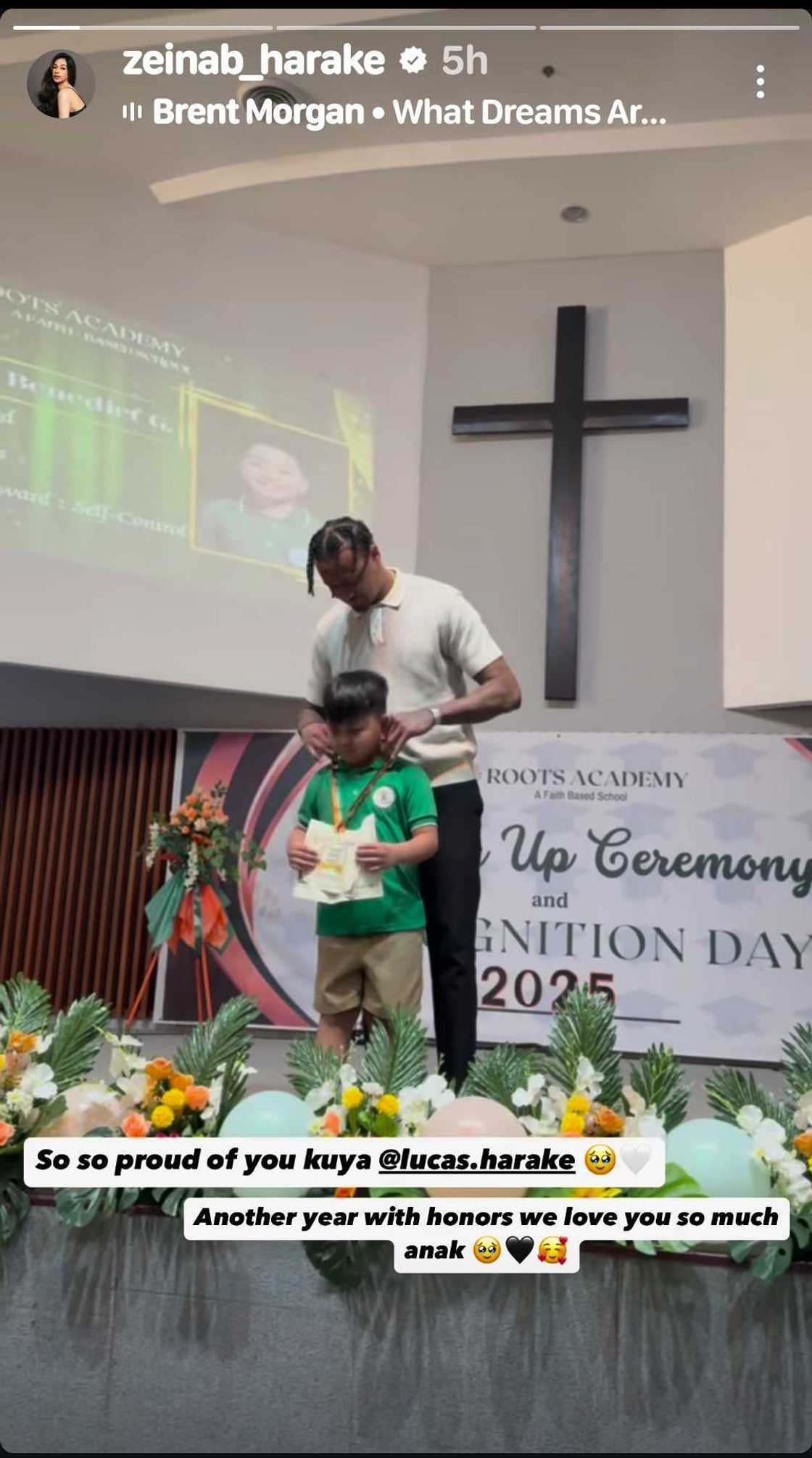 Zeinab Harake at Ray Parks, proud sa panibagong achievement ni Lucas Zeinab Harake at Ray Parks, proud sa panibagong achievement ni Lucas