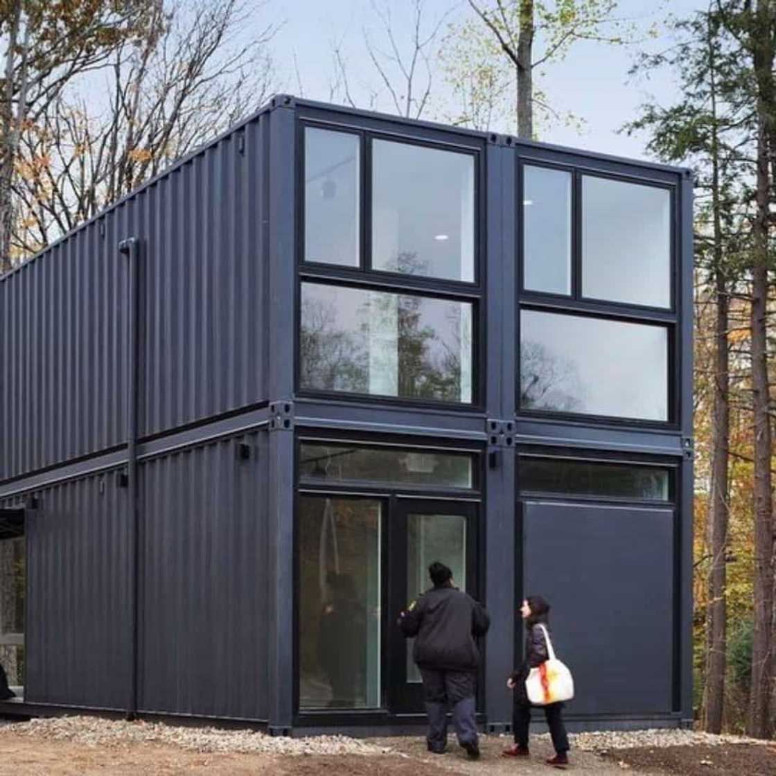 Container simple house design