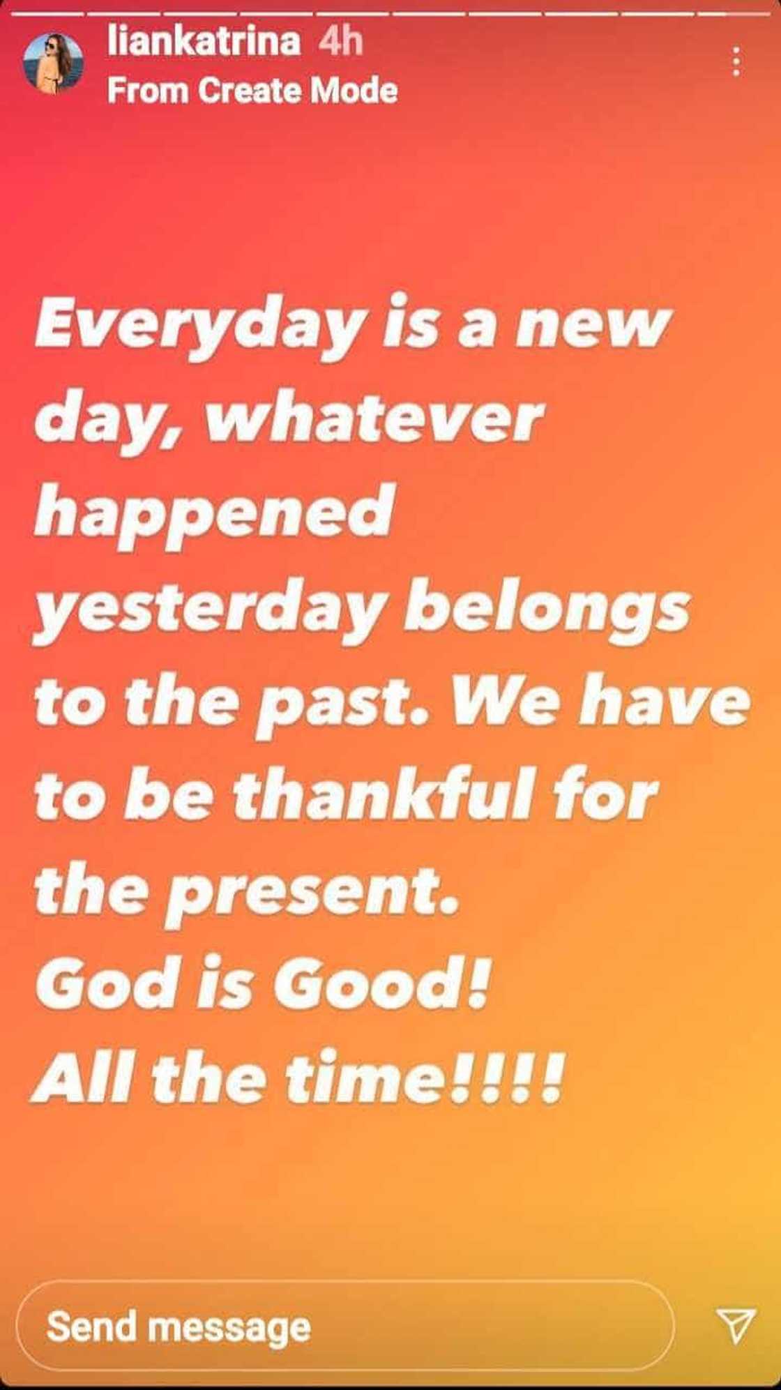 Lian Paz posts about “thankful for the present” amid ex Paolo Contis, LJ Reyes issue Lian Paz posts about “thankful for the present” amid ex Paolo Contis, LJ Reyes issue