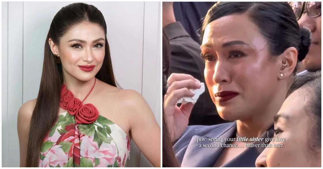 Carla Abellana's sister, Erica, touches hearts with her emotional reaction to actress' wedding