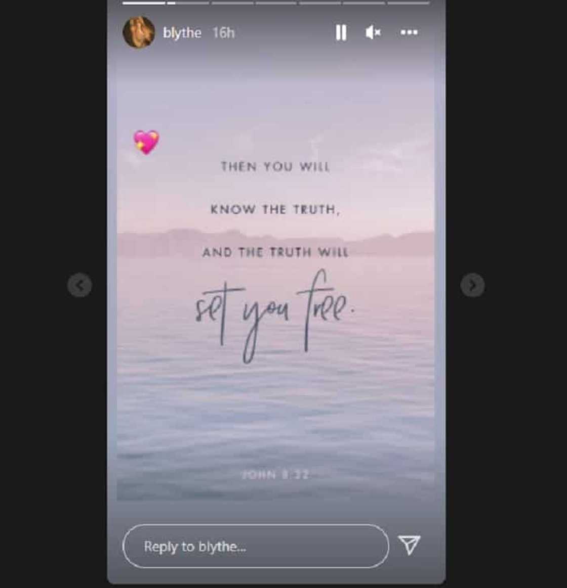 Andrea Brillantes posts Bible quote about knowing the truth amid bashing