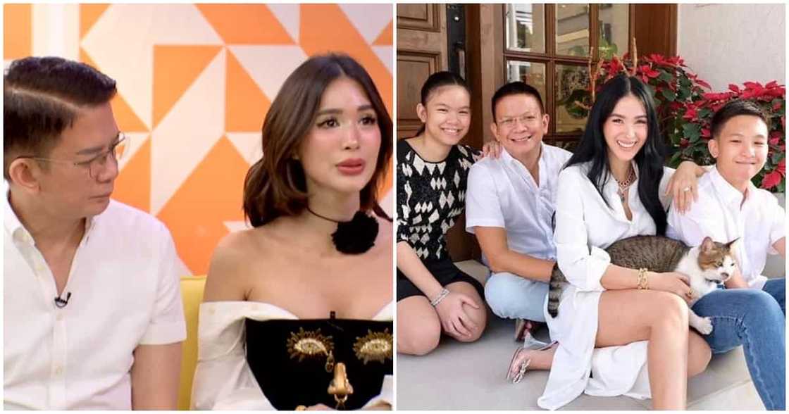 Heart Evangelista, minsang naiyak sa tanong ng anak ni Chiz Escudero: "They do love me" Heart Evangelista, minsang naiyak sa tanong ng anak ni Chiz Escudero: "They do love me"