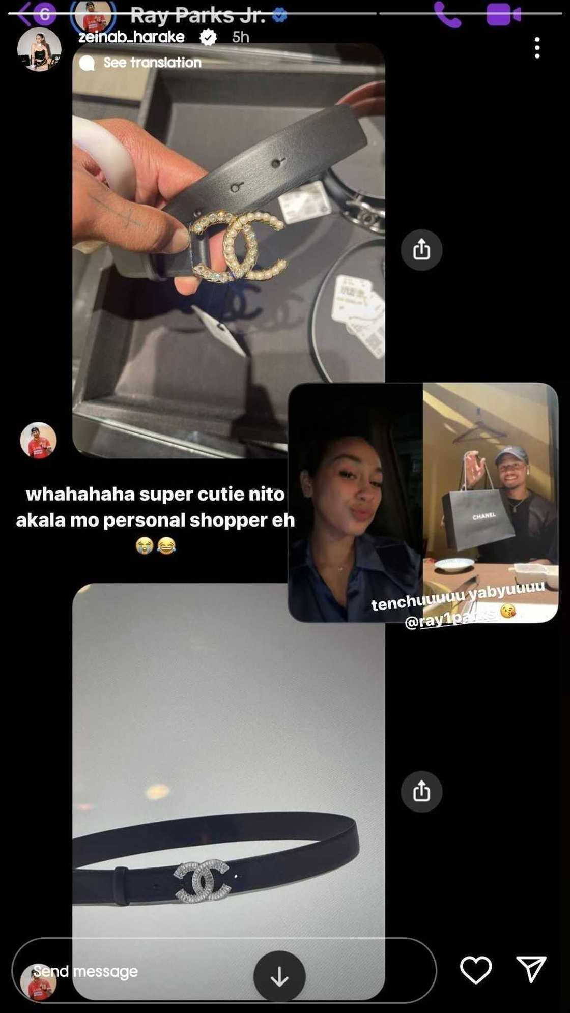 Zeinab Harake, ibinida ang pagiging "personal shopper" umano ni Bobby Ray Parks Zeinab Harake, ibinida ang pagiging "personal shopper" umano ni Bobby Ray Parks