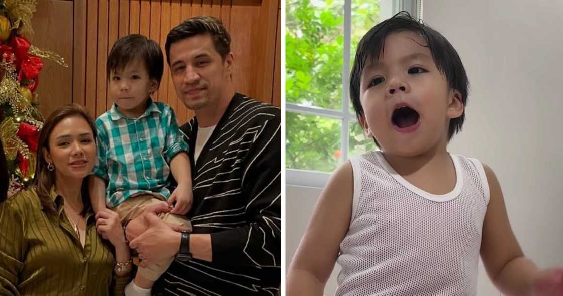 Danica Sotto, ibinida ang nakakatuwang video ni Baby Luc na kumakanta ng 1970s song (@danicaspingris) Danica Sotto, ibinida ang nakakatuwang video ni Baby Luc na kumakanta ng 1970s song (@danicaspingris)