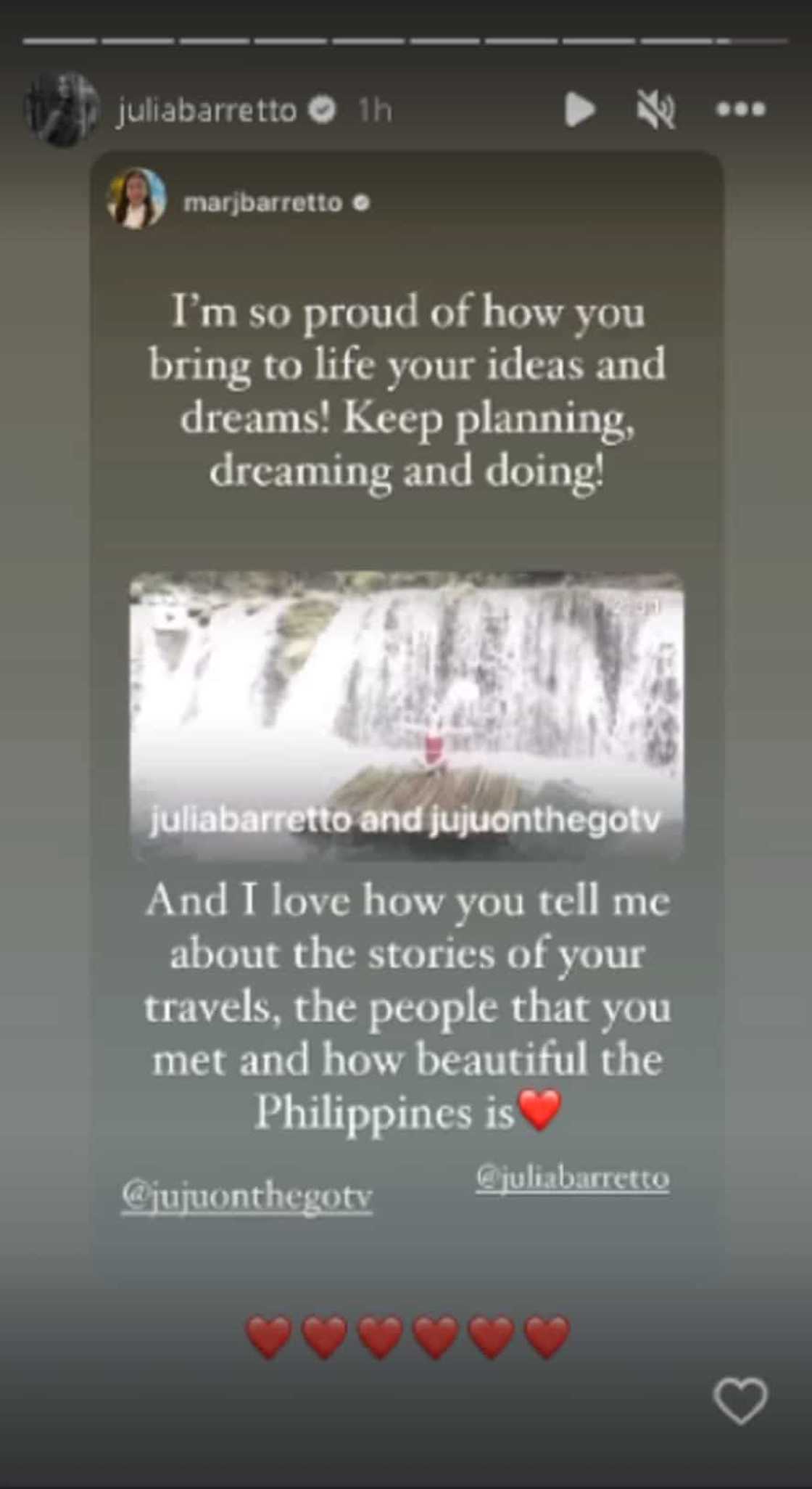 Marjorie Barretto, proud kay Julia Barretto: “Keep planning, dreaming, and doing!” Marjorie Barretto, proud kay Julia Barretto: “Keep planning, dreaming, and doing!”