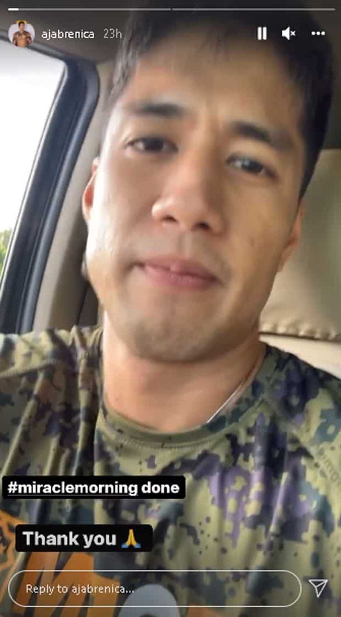 Aljur Abrenica, unang post matapos ang interview kay Jobert Sucaldito, tinawag niyang “miracle morning” Aljur Abrenica, unang post matapos ang interview kay Jobert Sucaldito, tinawag niyang “miracle morning”