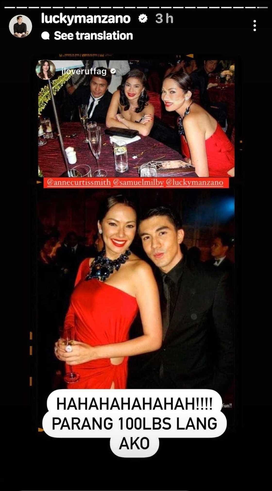 Luis Manzano, natawa sa throwback pic na ibinahagi ni Ruffa Gutierrez