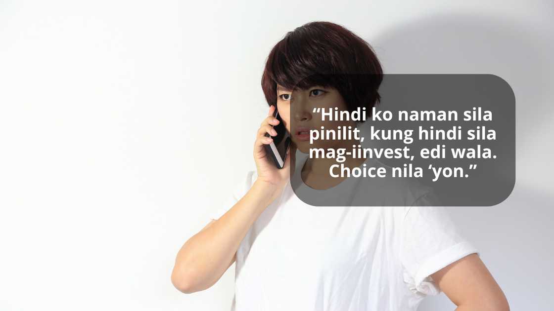 A rude lady on the phone A rude lady on the phone