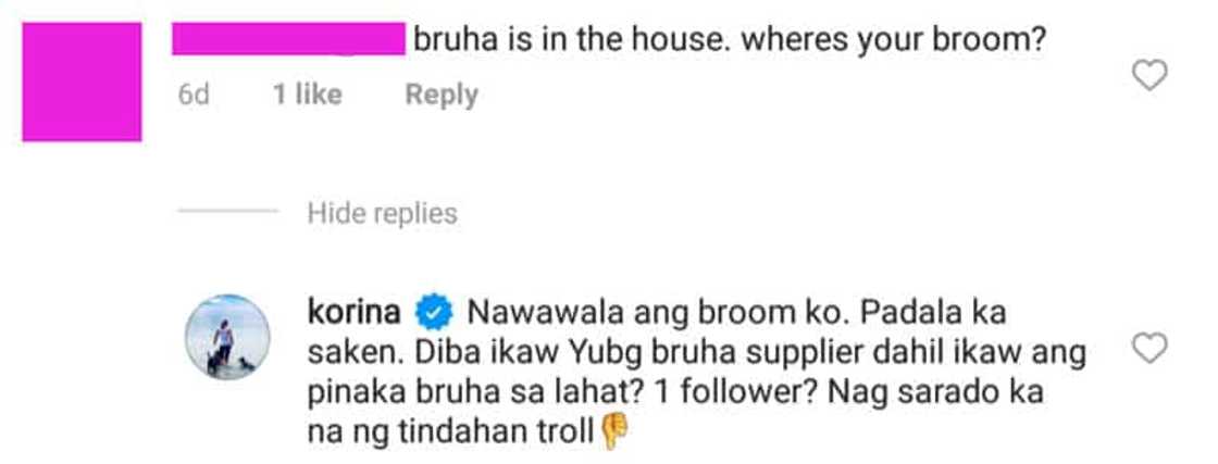Korina Sanchez in war mode with "bruha" basher: "Nawawala ang broom ko"
