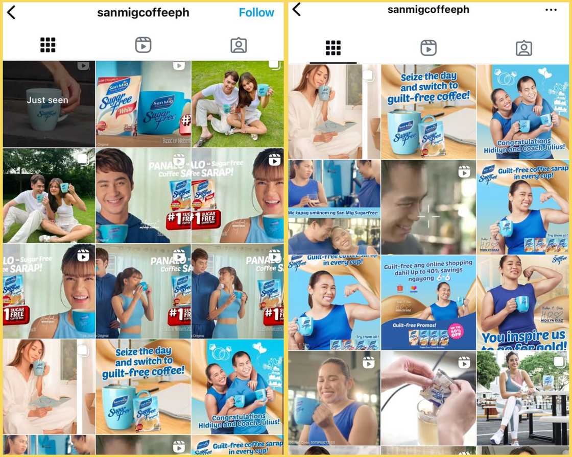 SanMig Cofffee screenshot via Fashion Pulis