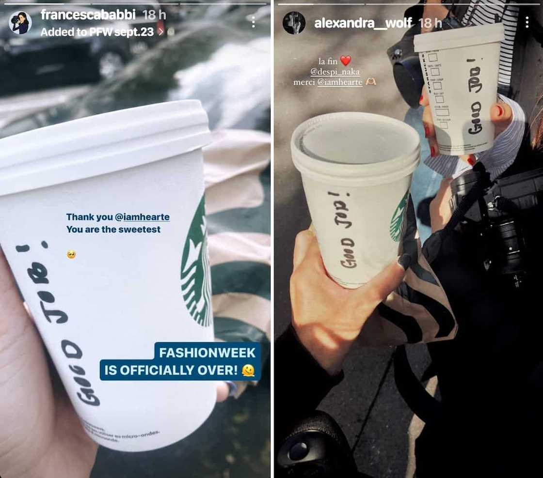 Heart Evangelista, pinasalamatan ng Paris Fashion Week photogs dahil sa ipinamigay niyang treats Heart Evangelista, pinasalamatan ng Paris Fashion Week photogs dahil sa ipinamigay niyang treats