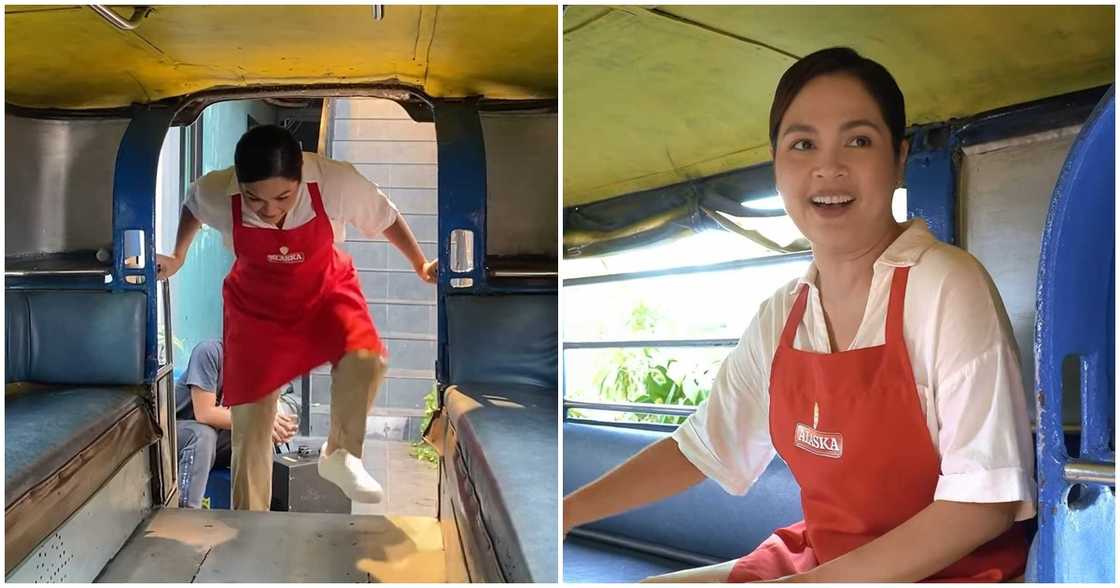 Judy Ann Santos, kinaaliwan nang magbalik-tanaw matapos sumakay sa isang jeep Judy Ann Santos, kinaaliwan nang magbalik-tanaw matapos sumakay sa isang jeep